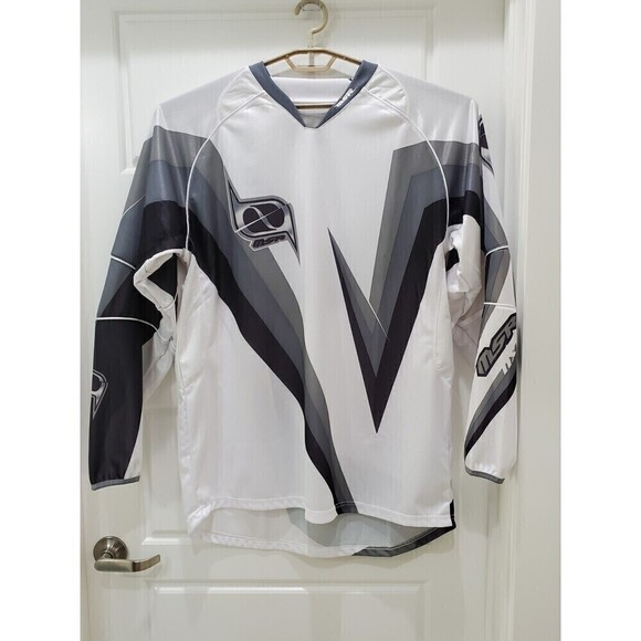 MSR MOTOR CROSS RACING MOTORCYCLE LONG SLEEVE TOP SHIRT MEN XL PADDED ELBOWS - Picture 1 of 16